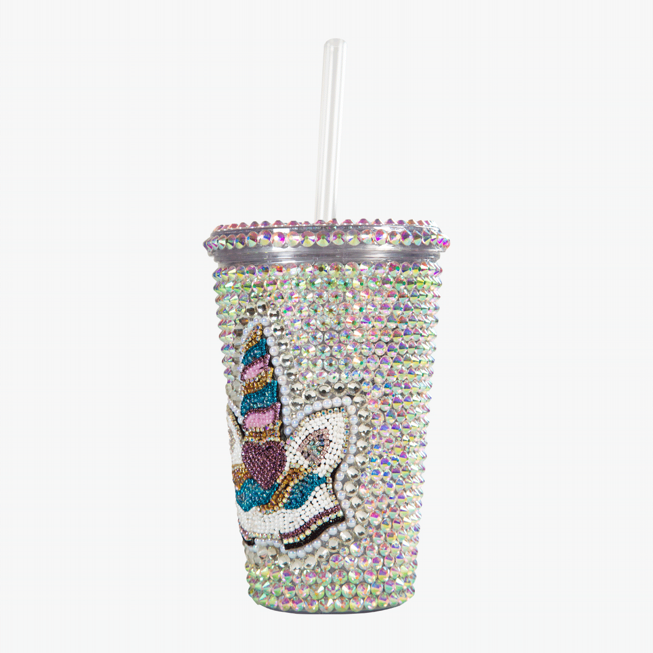 Vaso Unicornio Glitter