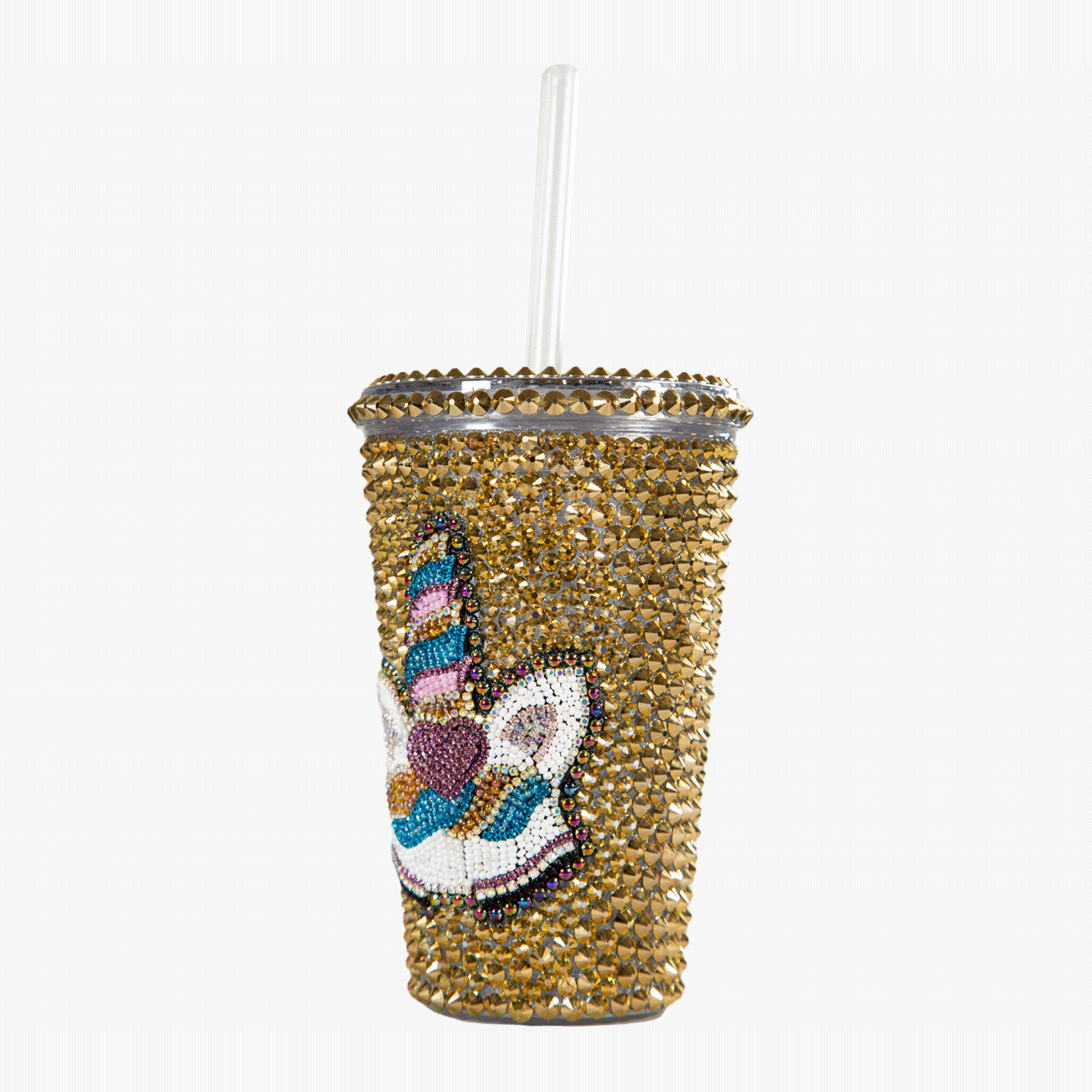 Vaso Unicornio Gold