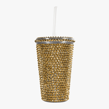 Vaso Unicornio Gold